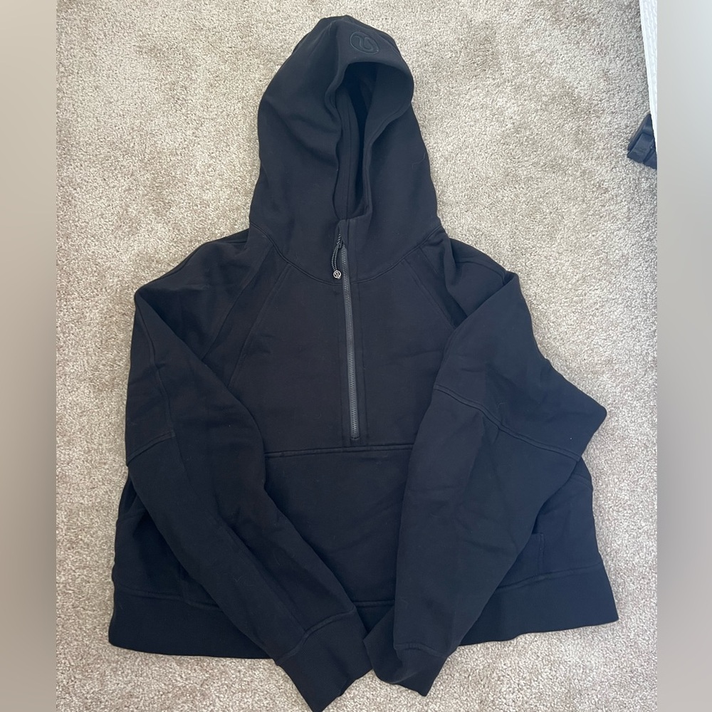 Lululemon women’s scuba oversized half zip hoodie